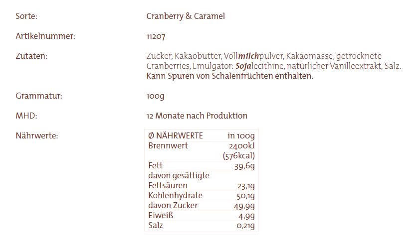 Cranberry Caramel