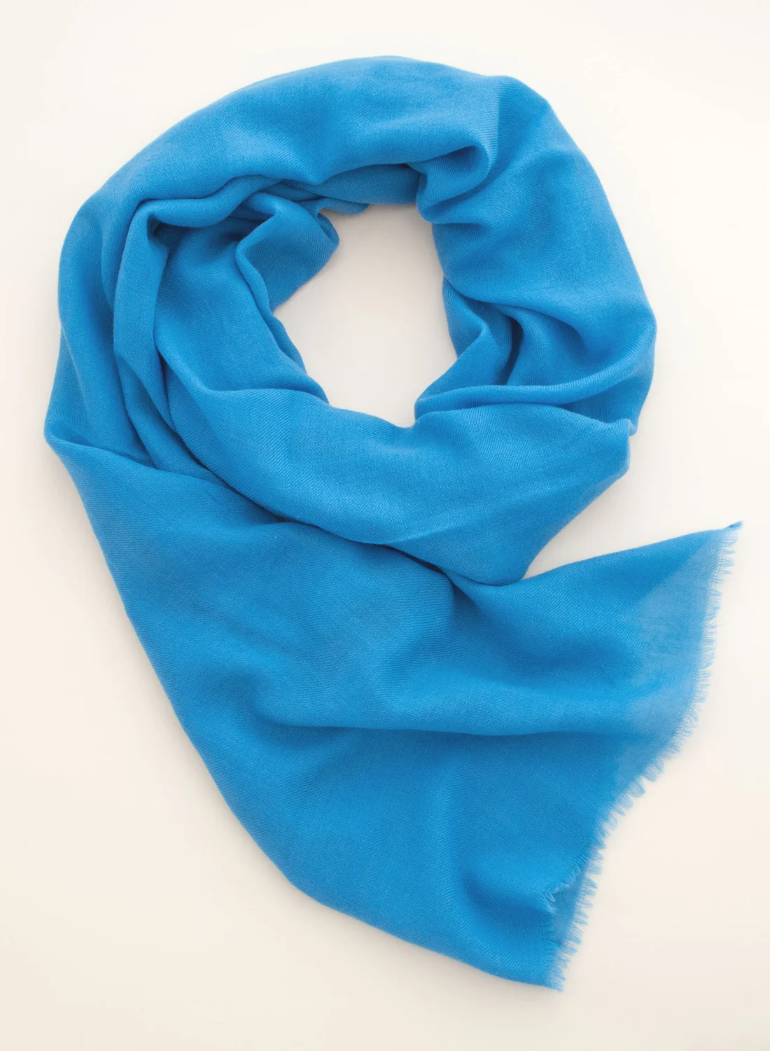 Schal Wolle 5013 blue 70x180