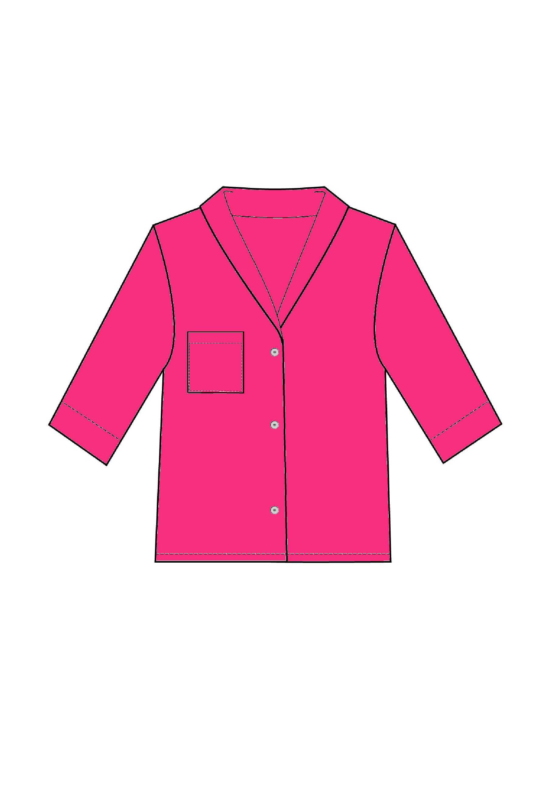 Blusen Shirt Leinen Pink